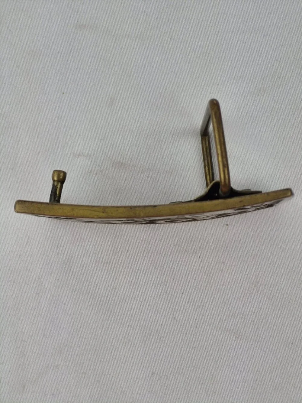 Vintage Coors Beer Belt Buckle Solid Brass Made in Taiwan Retro Western, Cowboy